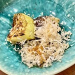 焼鳥 せきね - とろ茄子　名前の通りとろとろです