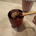 銀座 あさみ - もっちもちのぜんざい