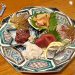 Sushiの山留 - 刺身盛り合わせ