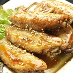 きん菜家 - 定番メニューの手羽先は外せません