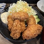 Jimbou Chou Meiji Yasa-Do - カキフライランチ990円