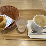 モスバーガー - オニオンフライ＋ブレンドコーヒー