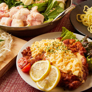 唐揚げや鮮魚お造り、おつまみから〆のご飯まで食べ放題！