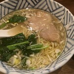 麺飯食堂 ひら匠 - 塩ラーメン