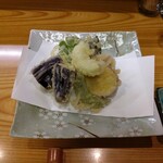あかめ寿司 - 加賀野菜天ぷら