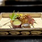 よし町 - ぎゃーー魚の衣が松笠揚げになってるー！やったあああ！ 