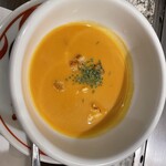ばら亭 - オマール海老のスープ　前菜