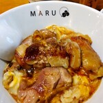 Sumibiyaki Maru - フォアグラ入り特上親子丼(鶏スープ付き) 1980円