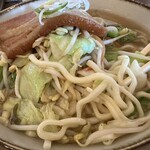 Tsururinkou - 麺もスープも美味しい！紅しょうが入れたくない感じ！