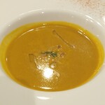 オーベルジュ サウステラス - カボチャのポタージュ〜クルミオイル〜❤