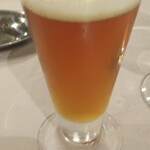 オーベルジュ サウステラス - 地元のオレンジのなぎさビール（クラフトビール）で乾杯〜❤