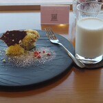 オーベルジュ サウステラス - 私はアイスミルクをチョイス〜♪❤