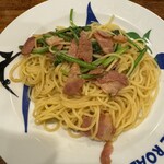 チャヤ - 和風ソース・青菜ベーコン（大盛り）