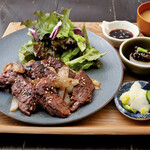 Beef skirt Yakiniku (Grilled meat) set meal