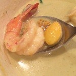 nandi - 山椒グリーンカレーのなか。。