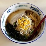 Rakuraku - 正油ラーメン（550円）