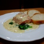 ロマネ - サーモン粒マスタードソース