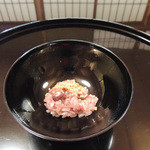 京都 吉兆 - 祝飯：一口赤飯