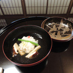 京都 吉兆 - 鱧と松茸