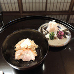 京都 吉兆 - 松茸御飯と鶏塩焼き