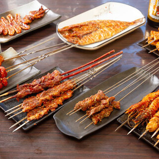Enjoy authentic Chinese food to the fullest! There is a wide variety of menu items such as Grilled skewer ◎