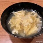 千陽 - 溶き卵のスープ