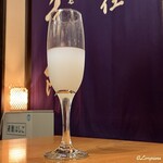 千陽 - 仙禽 雪だるま 搾りたて活性にごり酒