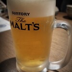 Hokkaidounoshummiminamisannishiyonunitokanitoikura - 生ビール