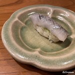 千陽 - 鰯のにぎり