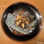 千陽 - 短角牛と二子里芋を粉山椒とともに