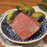 千陽 - 大間産の本鮪のトロ