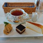 Cafe&Restaurant Rivage - 《 3 種のデザートセット 》 ￥ 750
