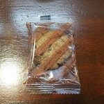 キッチン ブルー グローブ - お菓子のアップ