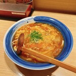 手延べうどん 水山 - 黒酢あんかけうどん