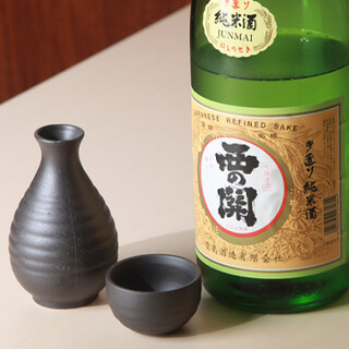 能提升鳗鱼美味的日本酒，手工制作的纯米“西之关”