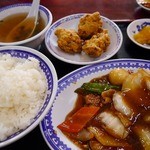 福龍 - 八宝菜定食８５０円