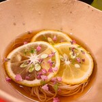 食堂とだか - 長芋そうめん