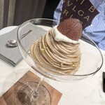 ブルガリ イル・カフェ - シーズナルなモンブラン