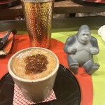 食堂とだか - 先ほどの溢れたイクラを乗せます。