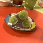 食堂とだか - シャインマスカット大福