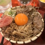 食堂とだか - 全部のっけ丼