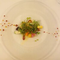 フランス料理 榛名 - 魚介のサラダ