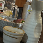 焼きもの家 慶 - 今季初の熱燗^_^。