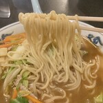 芝その軒 - 中細麺