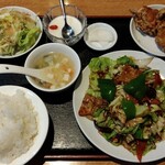 Taiwan Ryouritaiwa Saikoubou - 回鍋肉定食