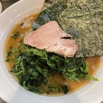 そらの星 - 海苔ラーメン中盛+ほうれん草