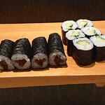 Sushi Kazu - 定番の〆 かんぴょう&かっぱ