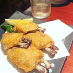 博多もつ鍋専門店 山笠 池袋店 - 手羽唐（塩）