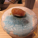 本格江戸前鮨ザギンでシースー - 北海道の煮ホタテ