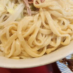 ラーメン二郎 - 麺